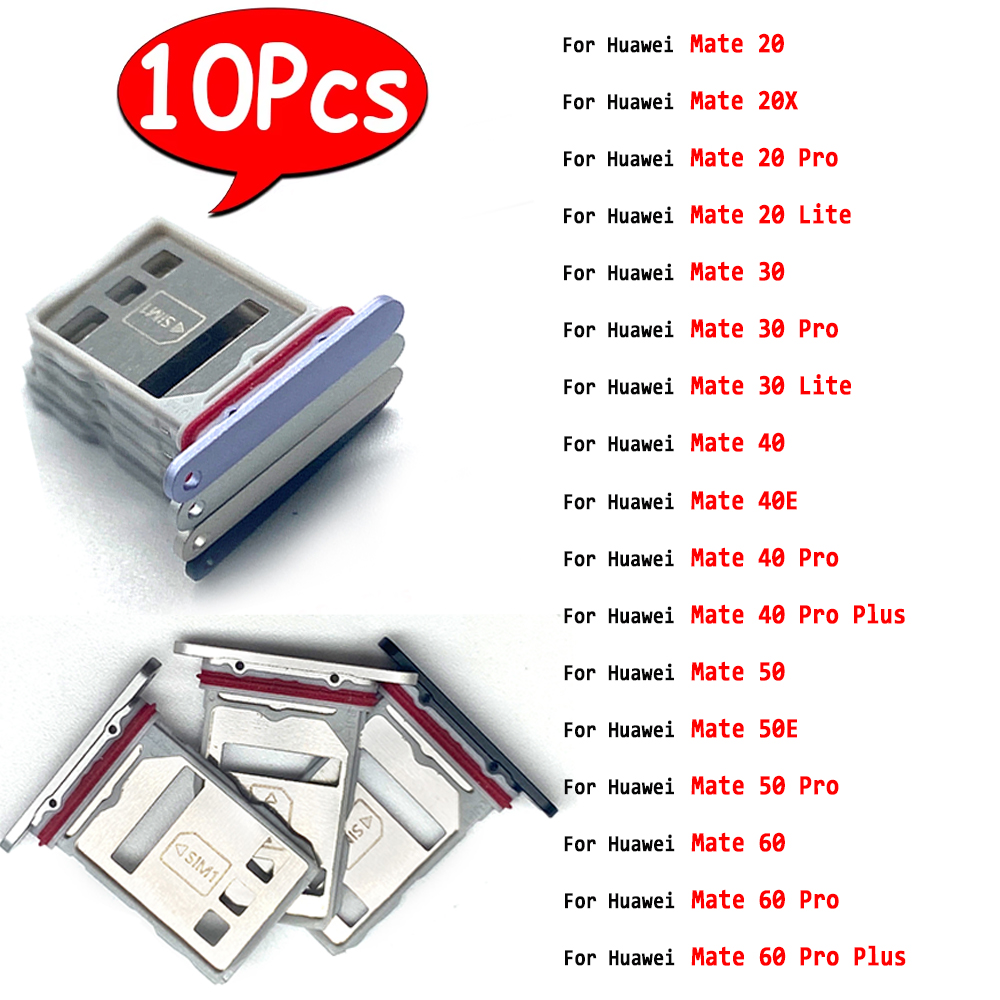 10Pcs，SIM Card Holder Tray Slo - Huawei Mate 60 ulasan dan harga