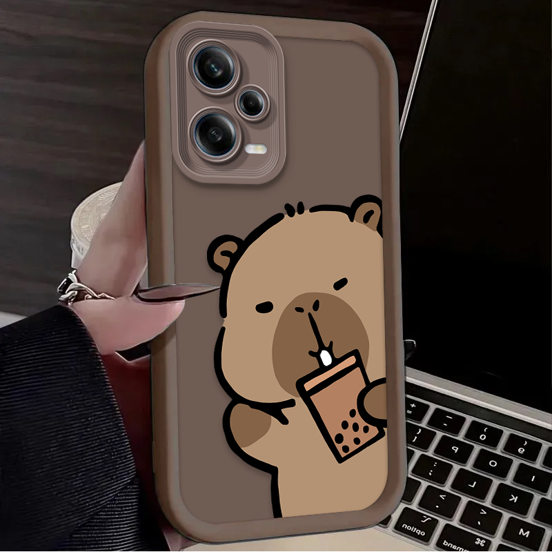Cartoon Cute Capybara Phone Ca - Xiaomi Redmi Note 14 ulasan dan harga